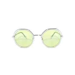 No Logo Eyewear - NOL09951 Sun - Transparent and Green - Sunglasses - Avvenice