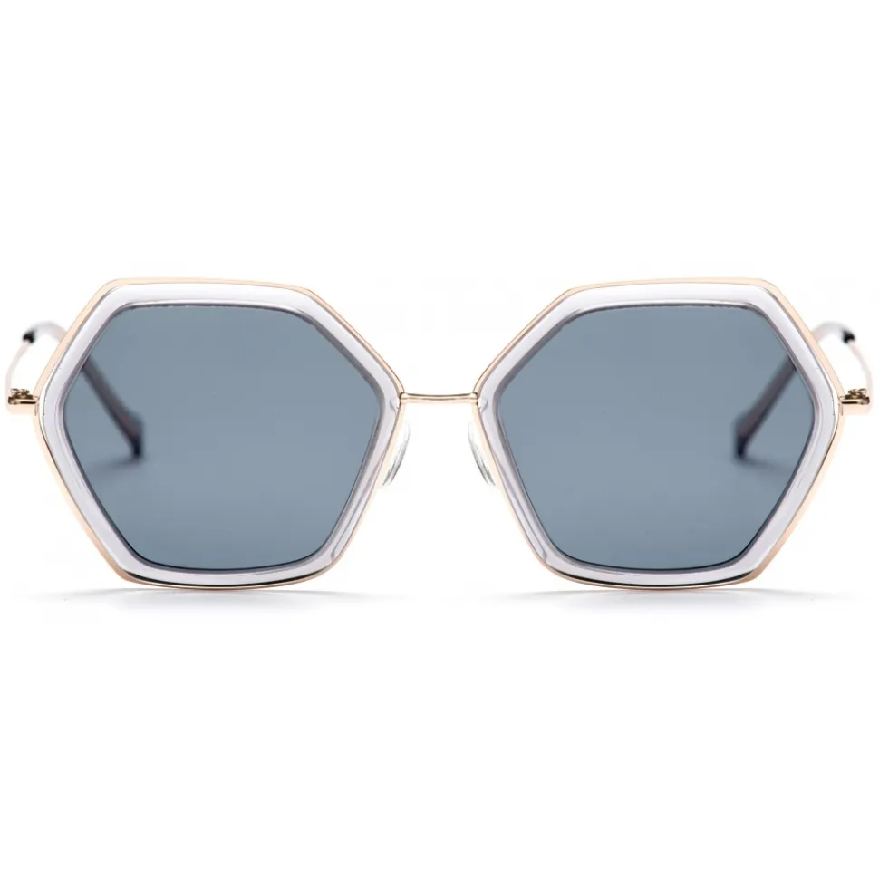 No Logo Eyewear - NOL19008 Sun - Blue and Grey - Sunglasses - Avvenice