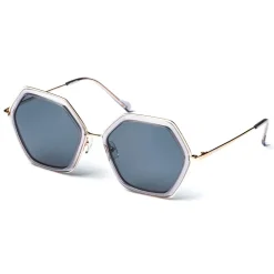 No Logo Eyewear - NOL19008 Sun - Blue and Grey -  Sunglasses - Avvenice