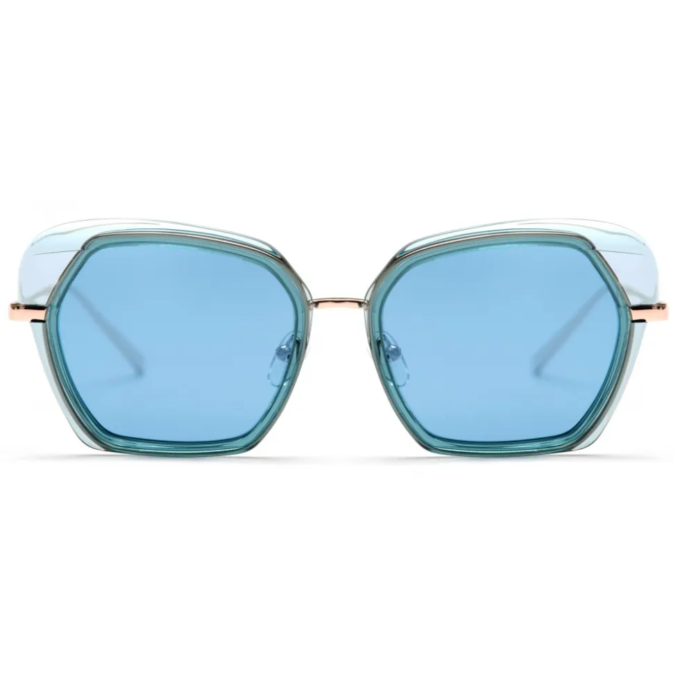 No Logo Eyewear - NOL81045 Sun - Light Blue - Sunglasses - Avvenice