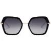 No Logo Eyewear - NOL81030 Sun - Black and Gold -  Sunglasses - Avvenice