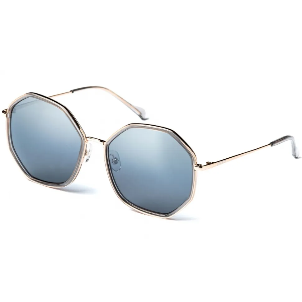 No Logo Eyewear - NOL18057 Sun - Light Blue and Silver - Sunglasses - Avvenice