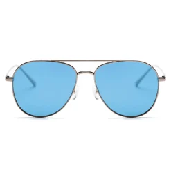 No Logo Eyewear - NOL18017 Sun - Light Blue and Gunmetal -  Sunglasses - Avvenice