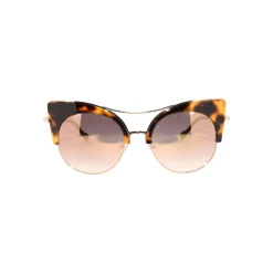 No Logo Eyewear - NOL30093 Sun - Havana and Shiny Gold - Sunglasses - Avvenice