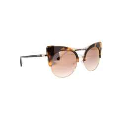 No Logo Eyewear - NOL30093 Sun - Havana and Shiny Gold - Sunglasses - Avvenice