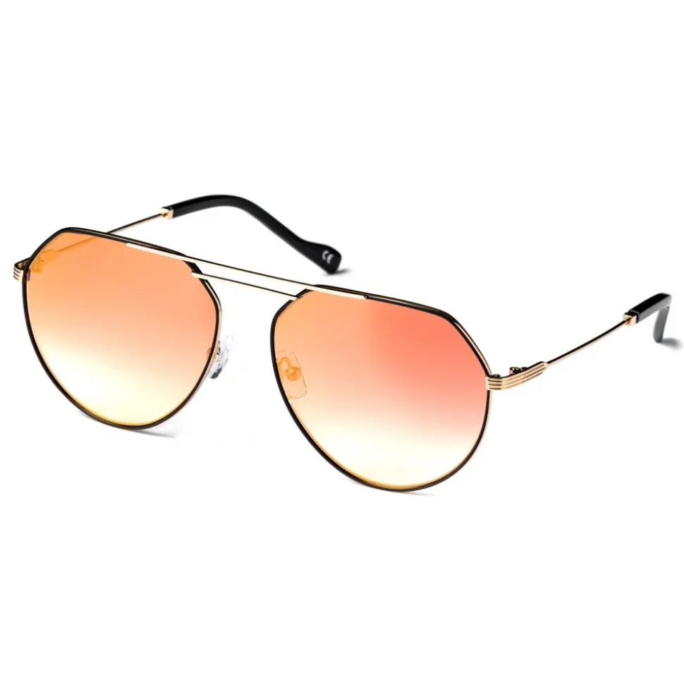 No Logo Eyewear - NOL18057 Sun - Bronze and Gold - Sunglasses - Avvenice