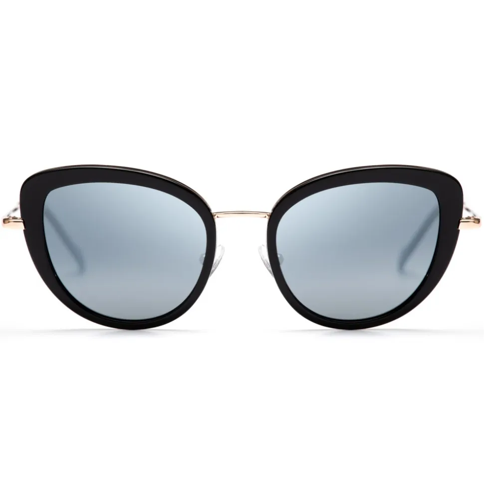 No Logo Eyewear - NOL81035 Sun - Black and Gold - Sunglasses - Avvenice