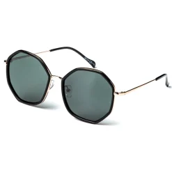 No Logo Eyewear - NOL18057 Sun - Dark Green and Black -  Sunglasses - Avvenice