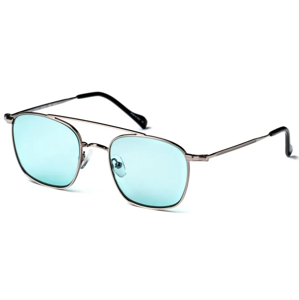 No Logo Eyewear - NOL81013 Sun - Light Blue and Black - Sunglasses - Avvenice