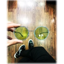 No Logo Eyewear - NOL09951 Sun - Transparent and Blue - Sunglasses - Avvenice