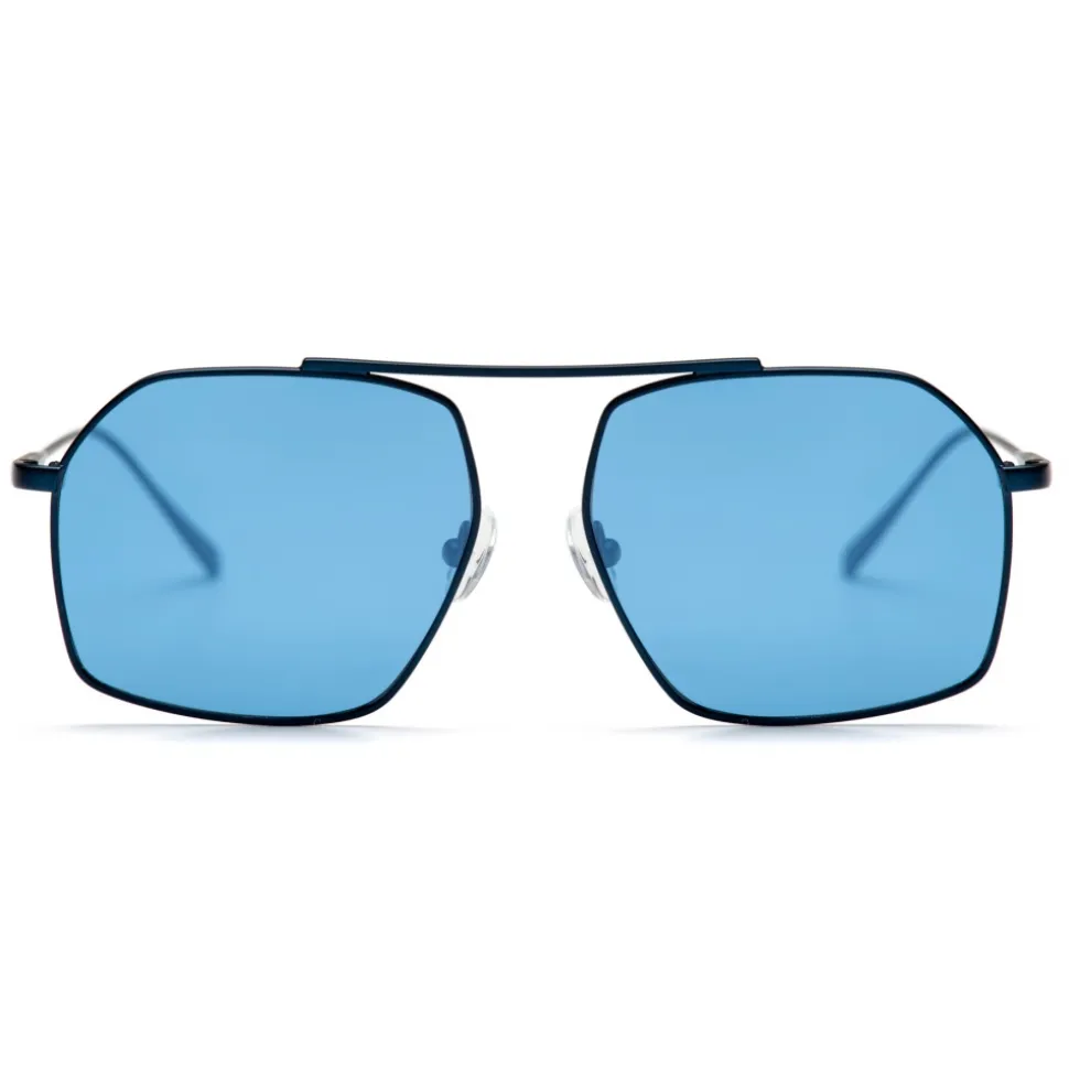 No Logo Eyewear - NOL18066 Sun - Blue and Black - Sunglasses - Avvenice