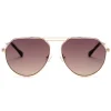 No Logo Eyewear - NOL18057 Sun - Brown and Gold -  Sunglasses - Avvenice