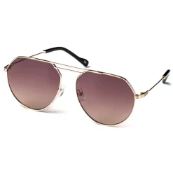 No Logo Eyewear - NOL18057 Sun - Brown and Gold -  Sunglasses - Avvenice