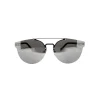 No Logo Eyewear - NOL09963 Sun - Black and Silver - Sunglasses - Avvenice