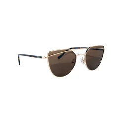 No Logo Eyewear - NOL09947 Sun - Dark Havana and Gold -  Sunglasses - Avvenice