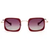 No Logo Eyewear - NOL19013 Sun - Violet and Bordeaux  -  Sunglasses - Avvenice