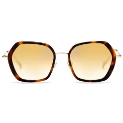 No Logo Eyewear - NOL81033 Sun - Havana and Gold - Sunglasses - Avvenice