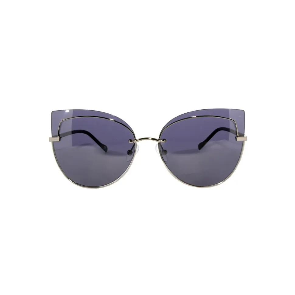 No Logo Eyewear - NOL09998 Sun - Glossy Black Nickel and Matt Black - Sunglasses - Avvenice