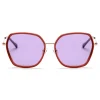 No Logo Eyewear - NOL19006 Sun - Violet and Silver -  Sunglasses - Avvenice