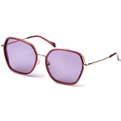 No Logo Eyewear - NOL19006 Sun - Violet and Silver -  Sunglasses - Avvenice
