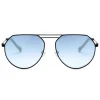No Logo Eyewear - NOL18057 Sun - Light Blue and Matt Black -  Sunglasses - Avvenice