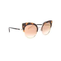 No Logo Eyewear - NOL09946 Sun - Glossy Havana and Gold - Sunglasses - Avvenice