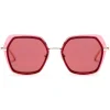 No Logo Eyewear - NOL81030 Sun - Pink and Bordeaux -  Sunglasses - Avvenice
