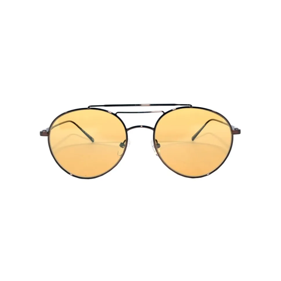 No Logo Eyewear - NOL09945 Sun - Glossy Brown - Sunglasses - Sharon Fonseca Official - Avvenice