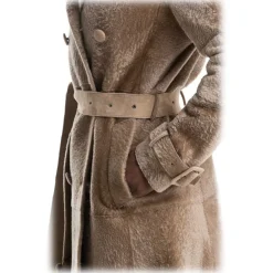 Noblesse Oblige - Monte-Carlo - Trench-X - Beige - Coat - Jacket - Luxury Exclusive Collection - Avvenice