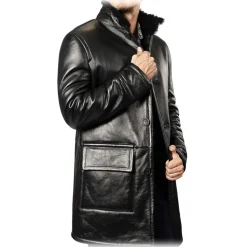 Noblesse Oblige - Monte-Carlo - Néo - Black - Coat - Jacket - Luxury Exclusive Collection - Avvenice