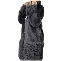 Noblesse Oblige - Monte-Carlo - Layka - Navy - Coat - Jacket - Luxury Exclusive Collection - Avvenice