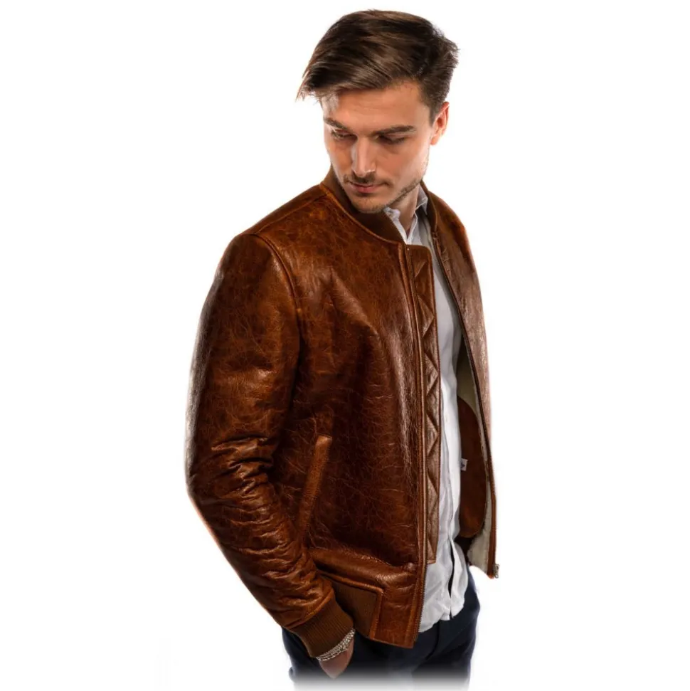 Noblesse Oblige - Monte-Carlo - Vulcan - Brown - Coat - Jacket - Luxury Exclusive Collection - Avvenice