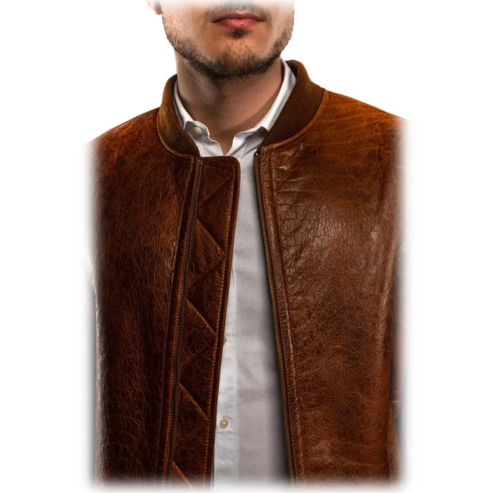 Noblesse Oblige - Monte-Carlo - Vulcan - Brown - Coat - Jacket - Luxury Exclusive Collection - Avvenice