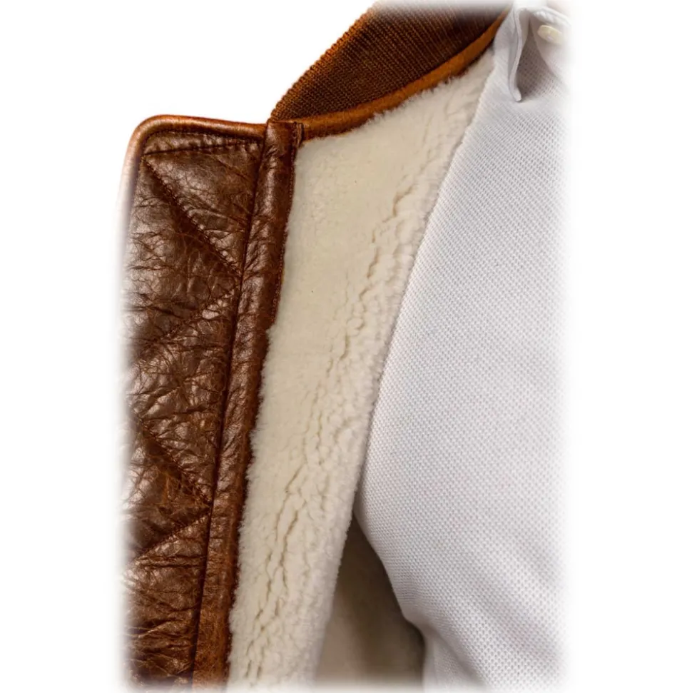 Noblesse Oblige - Monte-Carlo - Vulcan - Brown - Coat - Jacket - Luxury Exclusive Collection - Avvenice