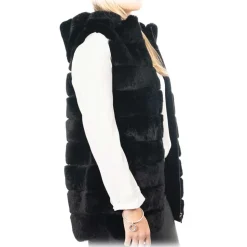 Noblesse Oblige - Monte-Carlo - Nerex - Black - Vest - Coat - Jacket - Luxury Exclusive Collection - Avvenice