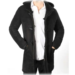 Noblesse Oblige - Monte-Carlo - Kagia - Black - Coat - Jacket - Luxury Exclusive Collection - Avvenice