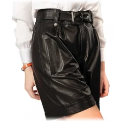 Noblesse Oblige - Monte-Carlo - Rosie - Black - Shorts - Luxury Exclusive Collection - Avvenice