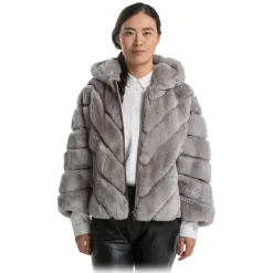 Noblesse Oblige - Monte-Carlo - Ossiz - Gray Pearl - Coat - Jacket - Luxury Exclusive Collection - Avvenice