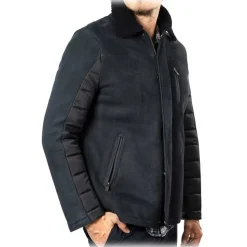 Noblesse Oblige - Monte-Carlo - Mewja - Navy - Coat - Jacket - Luxury Exclusive Collection - Avvenice