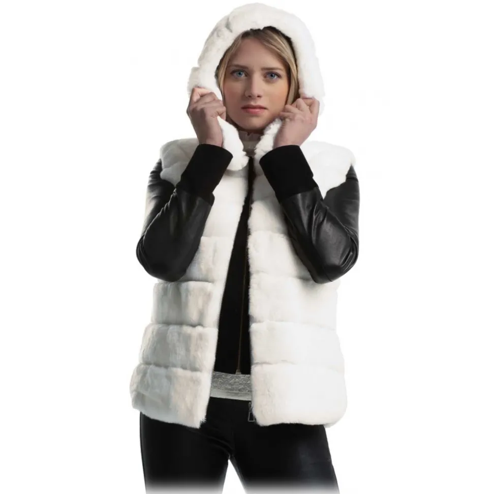 Noblesse Oblige - Monte-Carlo - Narex - White - Vest - Coat - Jacket - Luxury Exclusive Collection - Avvenice