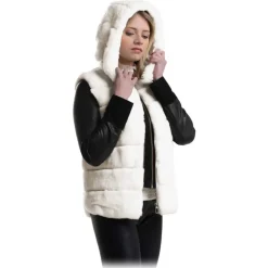 Noblesse Oblige - Monte-Carlo - Narex - White - Vest - Coat - Jacket - Luxury Exclusive Collection - Avvenice