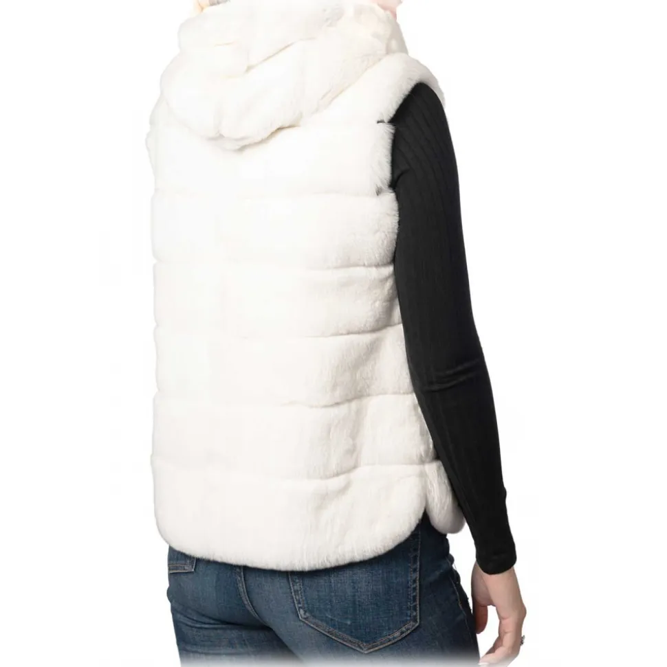 Noblesse Oblige - Monte-Carlo - Narex - White - Vest - Coat - Jacket - Luxury Exclusive Collection - Avvenice