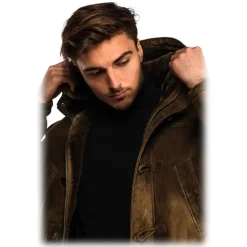 Noblesse Oblige - Monte-Carlo - Hartert - Khaki - Coat - Jacket - Luxury Exclusive Collection - Avvenice