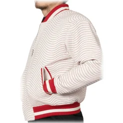 Noblesse Oblige - Monte-Carlo - MCW - Red White - Coat - Jacket - Luxury Exclusive Collection - Avvenice