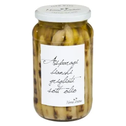 Nonno Andrea - Grilled Marinated White Asparagus - Marinated Vegetables Organic - Avvenice