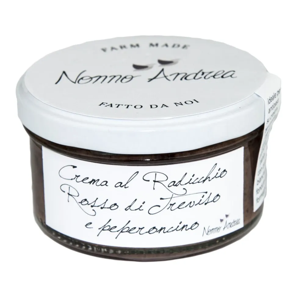 Nonno Andrea - Radicchio Rosso of Treviso I.G.P. Cream with Chili Peppers - Creams Organic - Avvenice