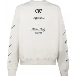 Off-White - 23 Logo Skate Sweatshirt - Exclusive Luxury Collection - Avvenice
