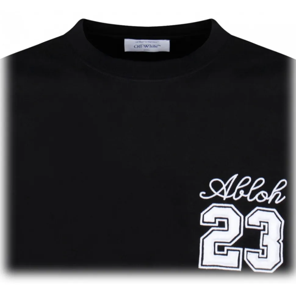Off-White - 23 Skate T-Shirt - Black - Exclusive Luxury Collection - Avvenice