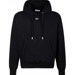 Off-White - Arrows Embroidered Hoodie - Exclusive Luxury Collection - Avvenice