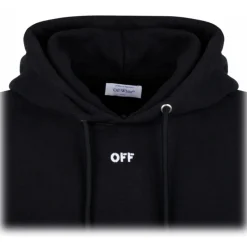 Off-White - Arrows Embroidered Hoodie - Exclusive Luxury Collection - Avvenice
